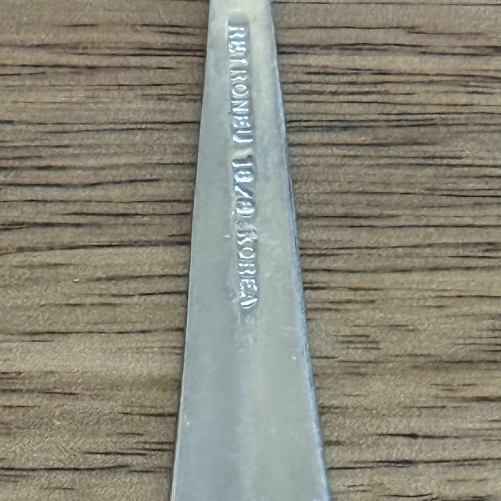 Retroneu Stainless Steel Set Of 24 Forks & Teaspoons Korea